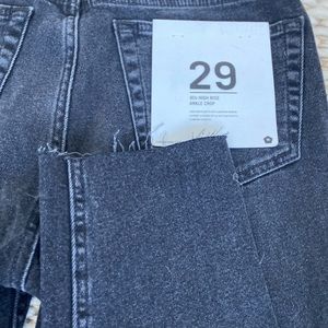 ReDone 90s High Rise Ankle jeans, brand new, never been worn!